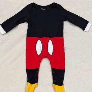 Disney Mickey Mouse Kids Footie 6-9 Months